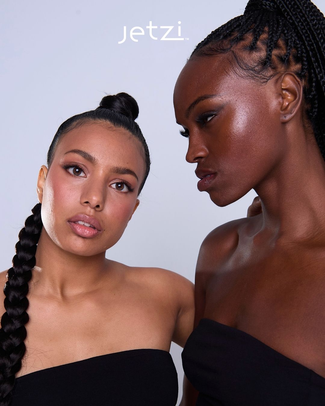 D-curl lashes enhancing almond eyes with a naturally rounded, lifted effect.