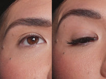 Close-up of Major Lift lash showing lightweight flexible band for hooded and monolid eyes